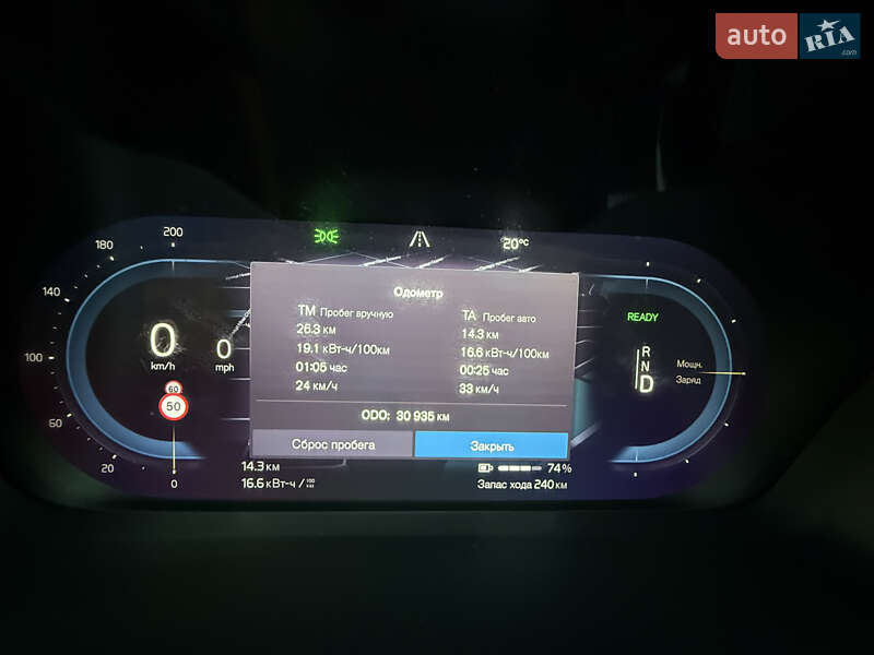 Внедорожник / Кроссовер Volvo C40 Recharge 2022 в Одессе
