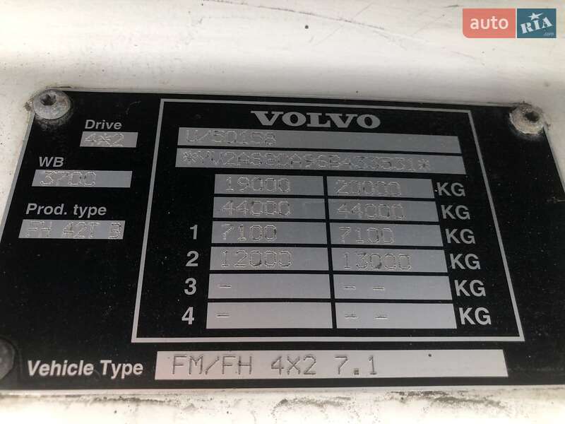 Тягач Volvo FH 13 2006 в Києві фото 2 Тягач Volvo FH 13 2006 в Києві