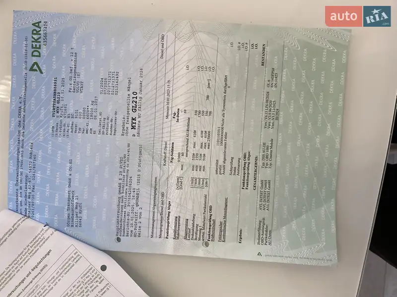 Тягач Volvo FH 13 2016 в Виннице документ