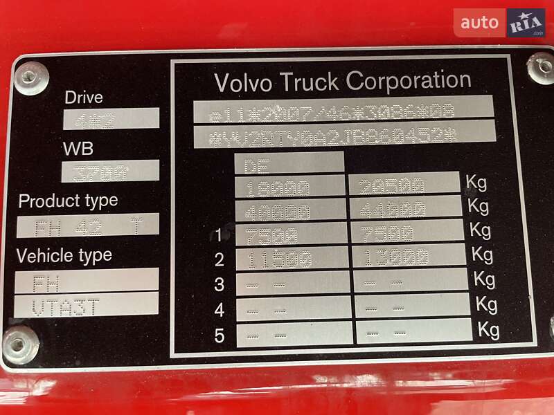 Тягач Volvo FH 16 2018 в Чернівцях