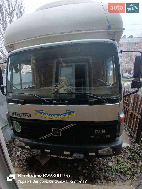 Тентованый Volvo FL 6 1998 в Запорожье фото Тентованый Volvo FL 6 1998 в Запорожье