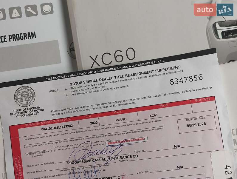 Позашляховик / Кросовер Volvo XC60 2020 в Нововолинську