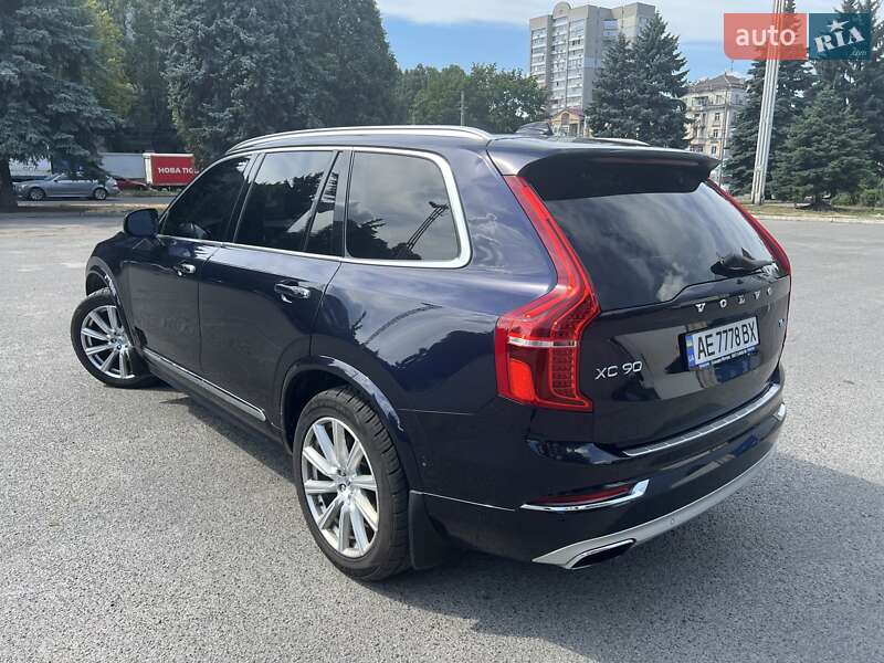 Внедорожник / Кроссовер Volvo XC90 2016 в Днепре