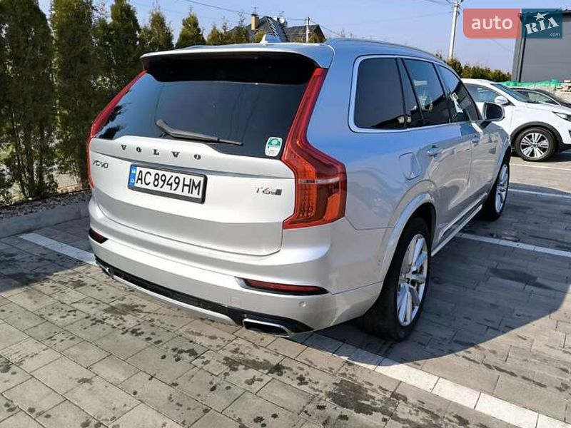 Внедорожник / Кроссовер Volvo XC90 2017 в Луцке