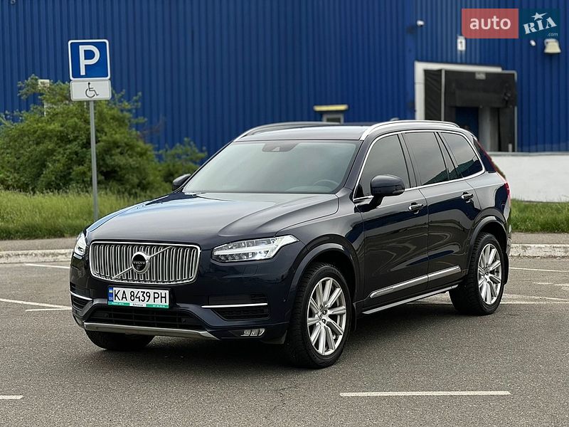 Внедорожник / Кроссовер Volvo XC90 2017 в Киеве