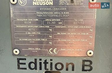 Миниэкскаватор Wacker Neuson 2016 в Львове