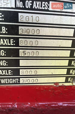 Самоскид напівпричіп Weightlifter 3STD 2010 в Тернополі