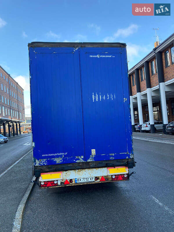 Тентованный борт (штора) - полуприцеп Wielton Mega 2008 в Хмельницком