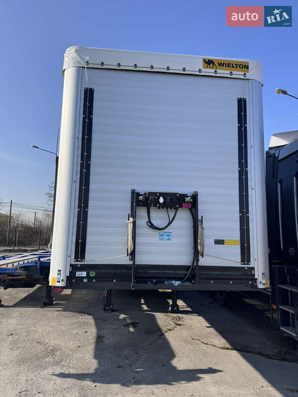 Тентованный борт (штора) - полуприцеп Wielton NS-3 2024 в Ивано-Франковске