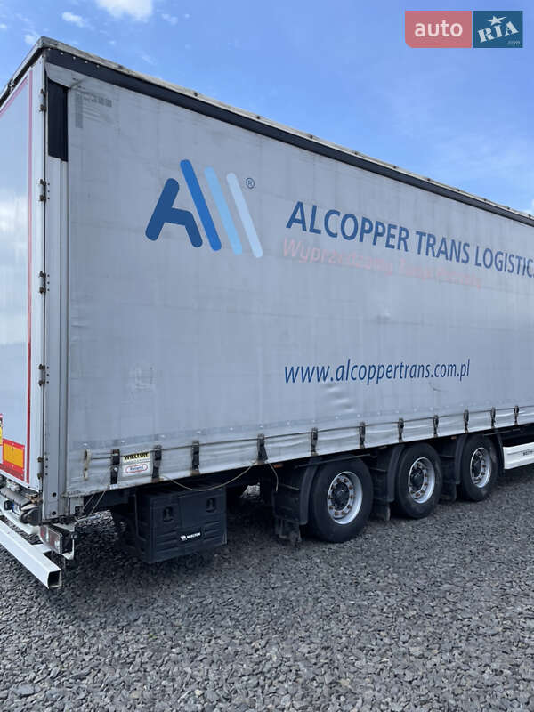 Тентованный борт (штора) - полуприцеп Wielton NS-3 2016 в Ковеле фото 11 Тентованный борт (штора) - полуприцеп Wielton NS-3 2016 в Ковеле