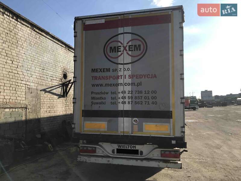 Тентований борт (штора) - напівпричіп Wielton NS-3 2015 в Дніпрі