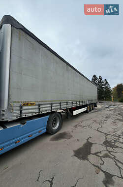 Тентованный борт (штора) - полуприцеп Wielton NS-3 2014 в Маньковке