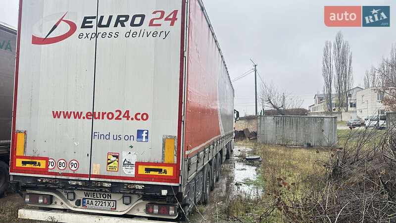 Тентованный борт (штора) - полуприцеп Wielton NS-3 2017 в Киеве фото 4 Тентованный борт (штора) - полуприцеп Wielton NS-3 2017 в Киеве