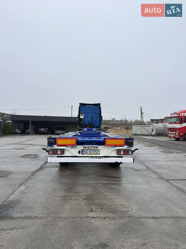 Контейнеровоз полуприцеп Wielton NS-3 2017 в Вараше