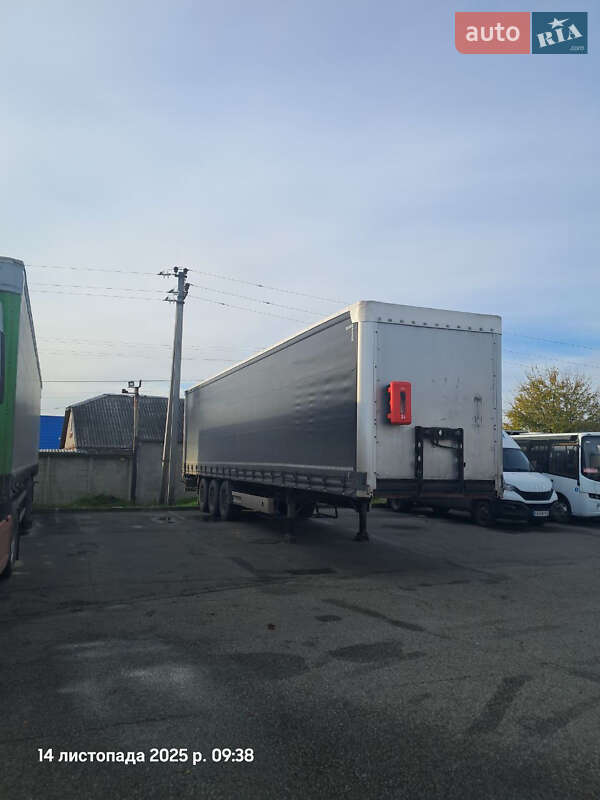 Тентований борт (штора) - напівпричіп Wielton NS-3 2012 в Києві