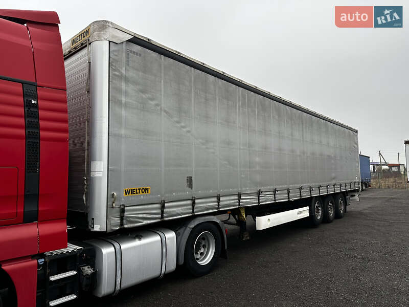 Тентований борт (штора) - напівпричіп Wielton NS-3 2017 в Умані фото 2 Тентований борт (штора) - напівпричіп Wielton NS-3 2017 в Умані