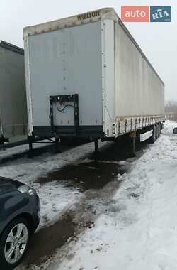 Тентованный борт (штора) - полуприцеп Wielton NS-3 2014 в Ковеле