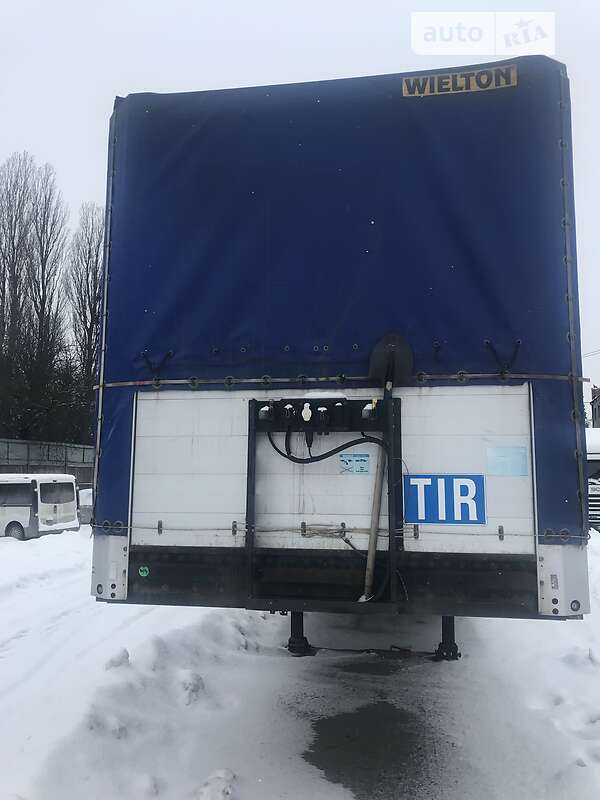 Тентованный борт (штора) - полуприцеп Wielton NS34 2013 в Хмельницком фото 2 Тентованный борт (штора) - полуприцеп Wielton NS34 2013 в Хмельницком