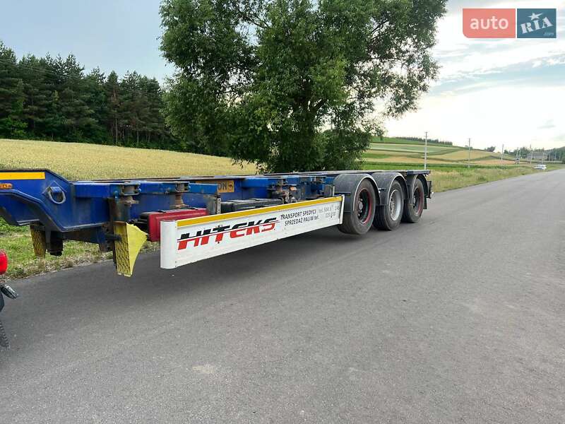 Контейнеровоз напівпричіп Wielton NS34 2010 в Шумську