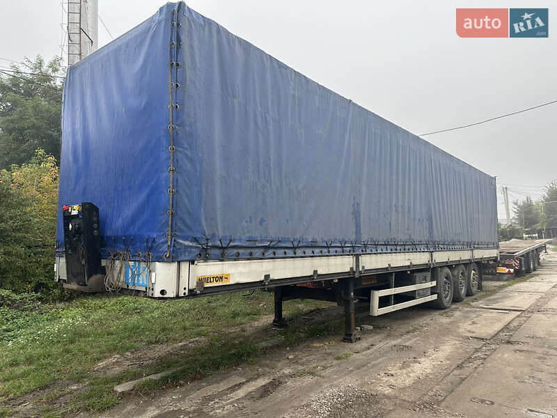 Тентованный борт (штора) - полуприцеп Wielton NS34 2007 в 