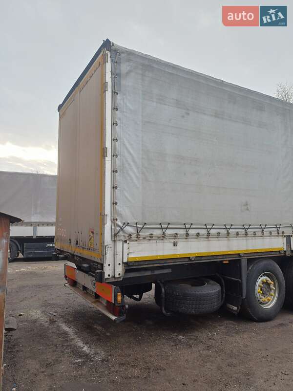 Тентований борт (штора) - напівпричіп Wielton NS34 2010 в Броварах