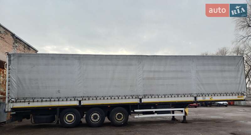Тентований борт (штора) - напівпричіп Wielton NS34 2010 в Броварах