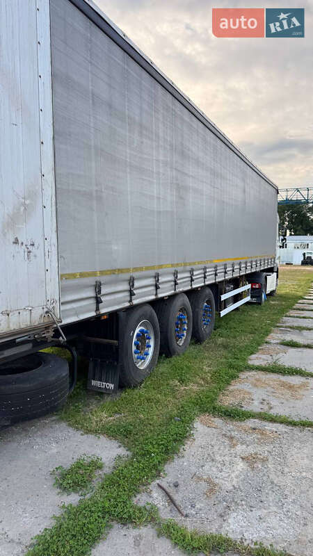 Тентований борт (штора) - напівпричіп Wielton NS34 2011 в Полтаві