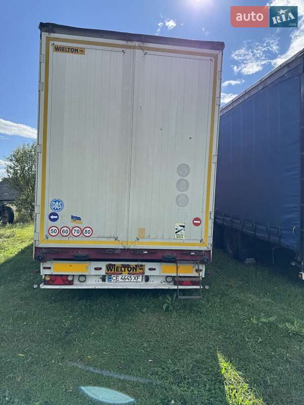Тентованный борт (штора) - полуприцеп Wielton NS34 2007 в Черновцах