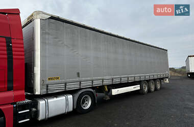 Тентованный борт (штора) - полуприцеп Wielton NS34 2017 в Умани