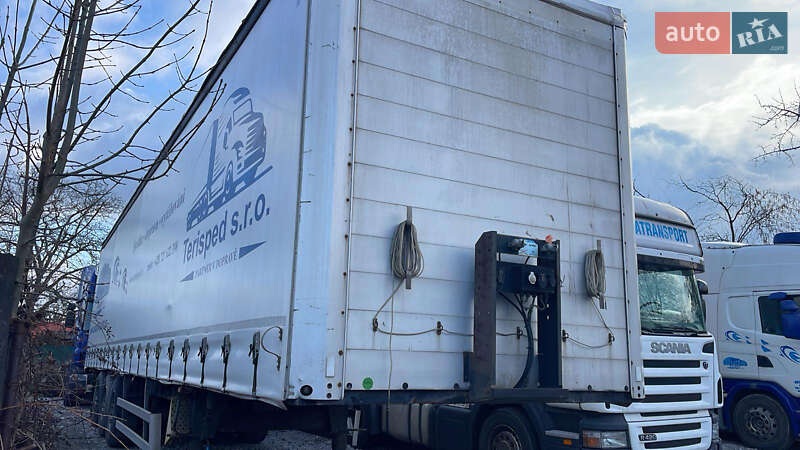 Тентований борт (штора) - напівпричіп Wielton NS34KT 2005 в Буштино