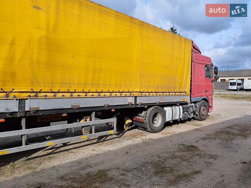 Тентований борт (штора) - напівпричіп Wielton NS34ST 2002 в Ізяславі