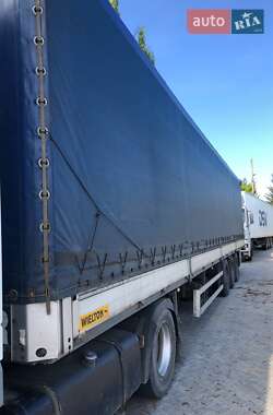 Тентованный борт (штора) - полуприцеп Wielton NS34ST 2008 в 