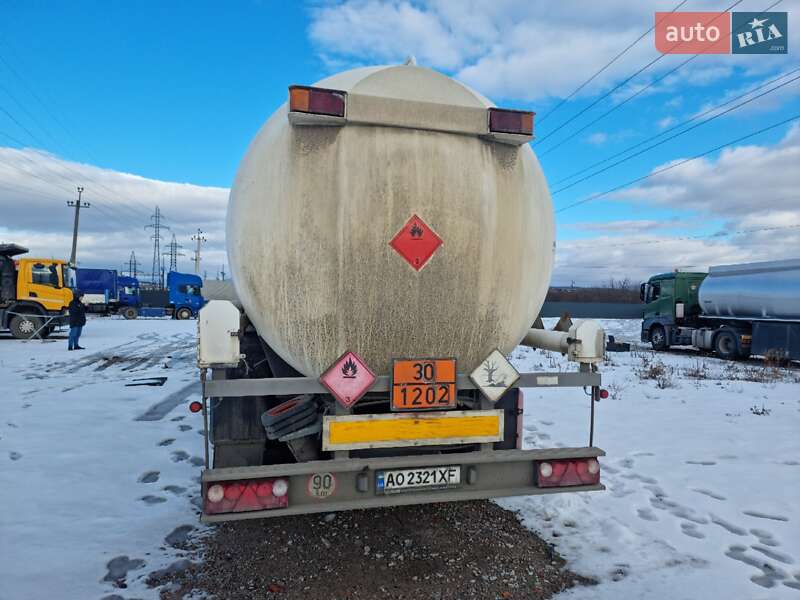 Цистерна полуприцеп Willig Sanz 2001 в Ужгороде