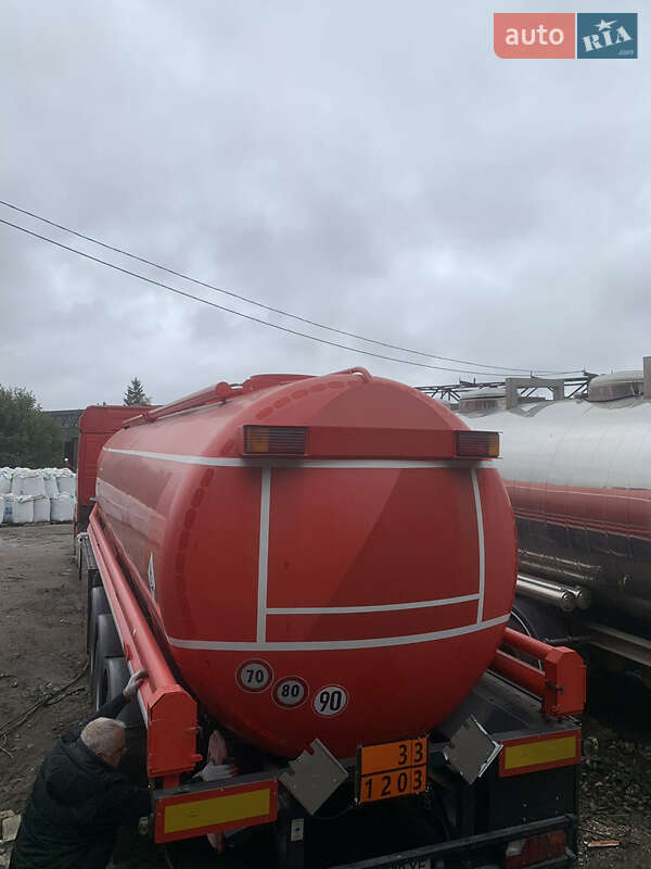 Цистерна напівпричіп Willig Sanz 2001 в Тернополі