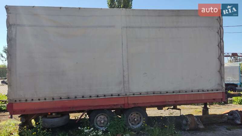 Тентованный борт (штора) - прицеп Wolf WB 2000T 1994 в Виннице фото Тентованный борт (штора) - прицеп Wolf WB 2000T 1994 в Виннице