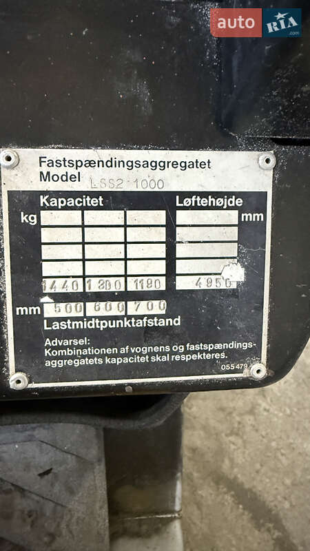 Вилочный погрузчик Yale GLP 16VX 2005 в Сарнах