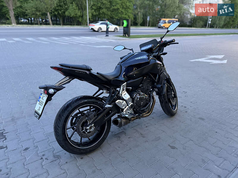 Мотоцикл Без обтікачів (Naked bike) Yamaha MT-07 2016 в Києві