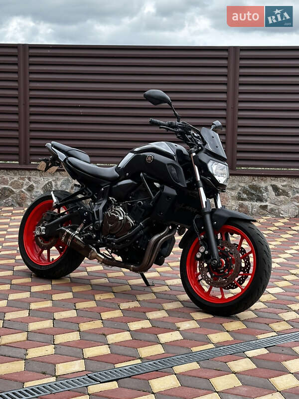 Мотоцикл Без обтікачів (Naked bike) Yamaha MT-07 2020 в Вільшанці