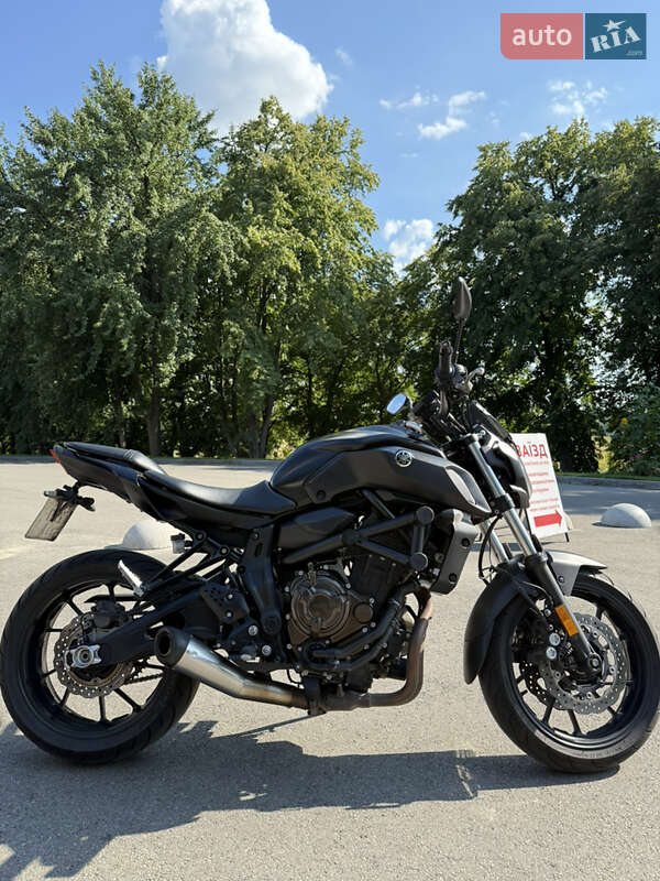 Мотоцикл Без обтікачів (Naked bike) Yamaha MT-07 2018 в Києві