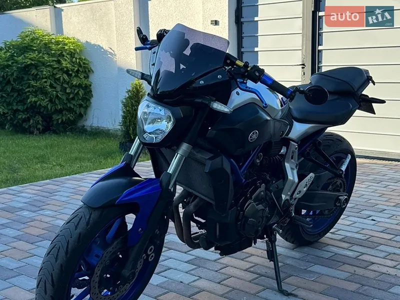 Yamaha MT-07 2015 VIN JYARM06E5GA007816 фото оголошення 2 з 27