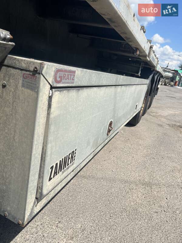 Платформа полуприцеп Zanner TPA-18 2017 в Хусте