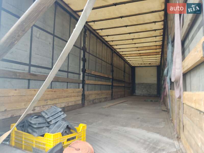 Тентований борт (штора) - напівпричіп Zaslaw D-651 2007 в Кам'янець-Подільському