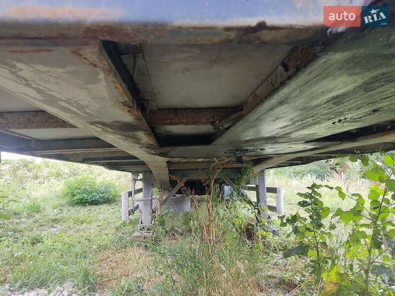 Тентований борт (штора) - напівпричіп Zaslaw D-651 2007 в Кам'янець-Подільському