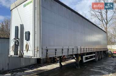 Тентований борт (штора) - напівпричіп Zaslaw D-651 2014 в 