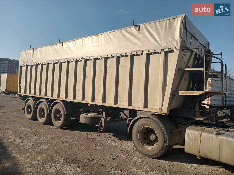 Самоскид напівпричіп Zaslaw D 653 1998 в Дніпрі