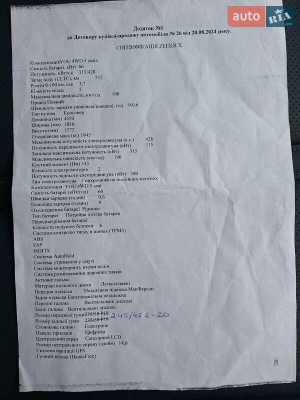 Внедорожник / Кроссовер Zeekr X 2023 в Киеве