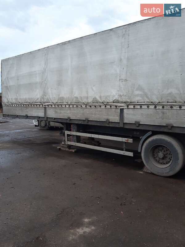Тентований борт (штора) - напівпричіп Zremb N 263 2001 в Івано-Франківську