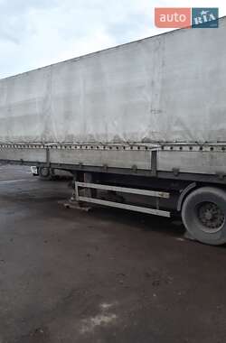 Тентованный борт (штора) - полуприцеп Zremb N 263 2001 в 