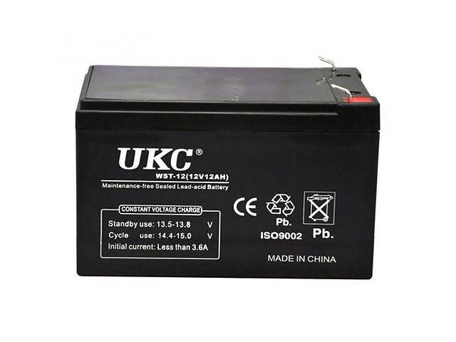 Аккумулятор UKC WST-12 12 V 12 Ah (003607)