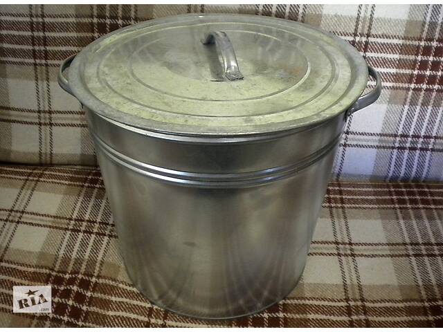 Бак (выварка) кастрюля оцинкованная 32 л.